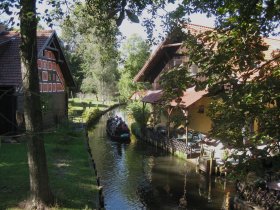 Spreewald: Fliesse; Klick: vergrößern